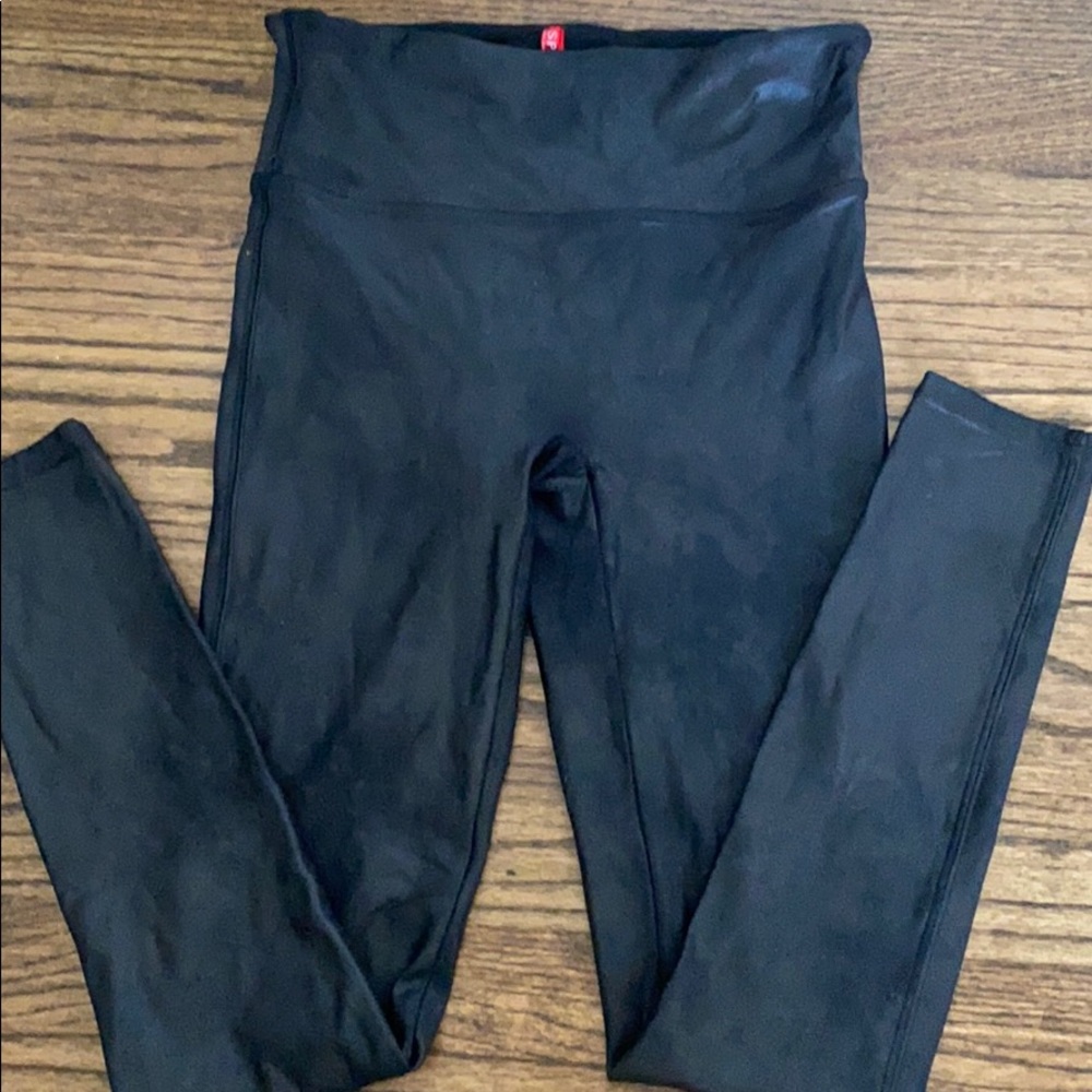 Band New Spanx Faux Leather Leggings